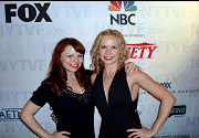 Martti Nelson (left) and Kim Roberts (right)  at the NYTVF Awards Ceremony